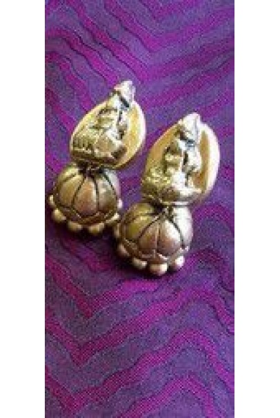 Handpainted Terracotta Jewellery – Ear rings Handpainted Terracotta Jewellery – Ear rings